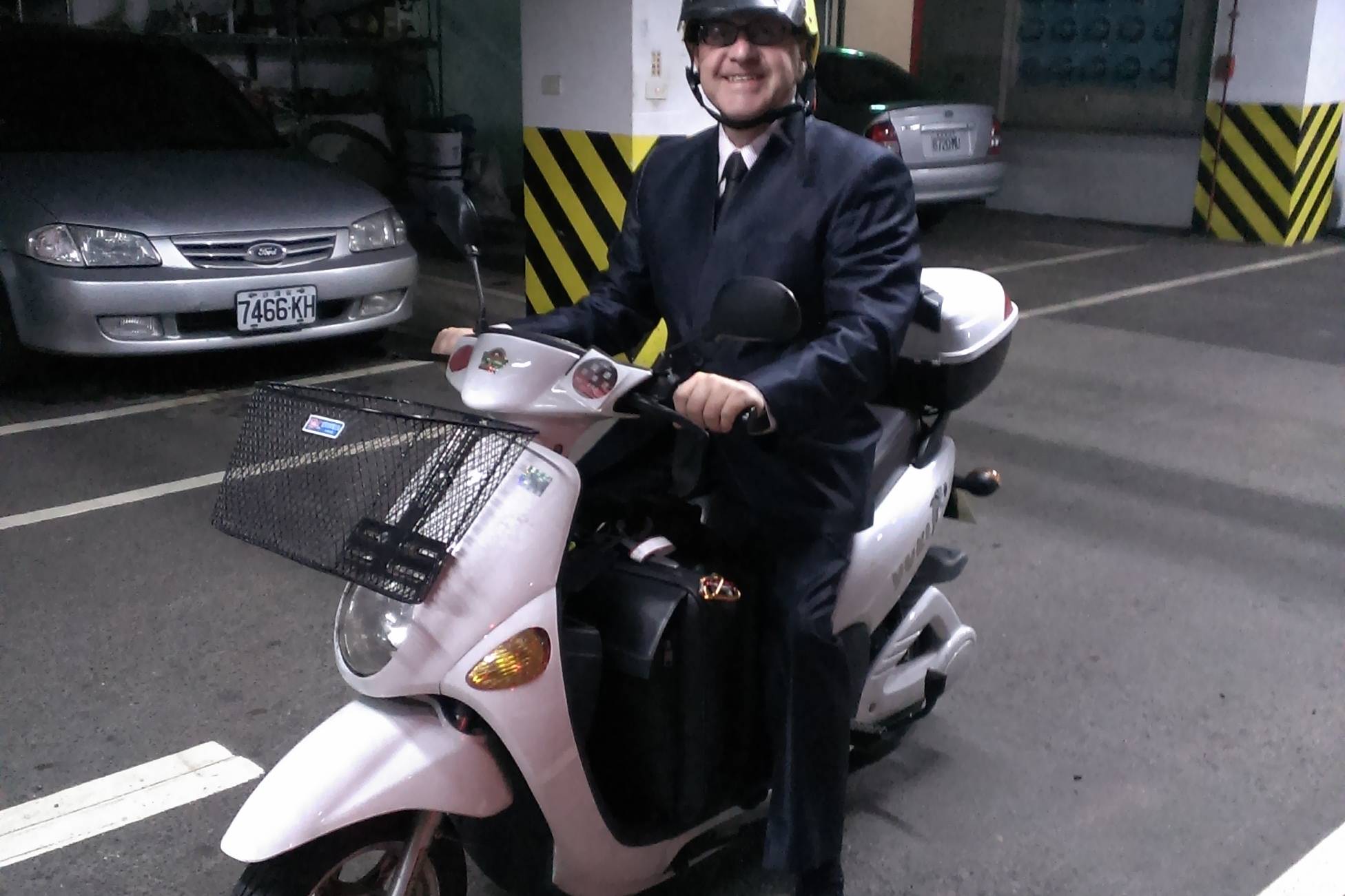 Jacques Botte à Taipei, la ville devenue une seconde maison, en 2015.
